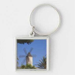 Windmühle, Palma, Mallorca, Spanien Schlüsselanhänger