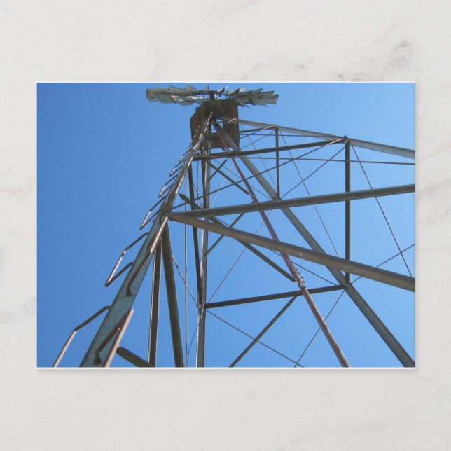 Windmühle Postkarte (Vorderseite)