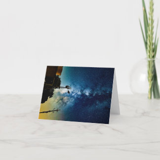 Windmühle und Stars Dankeskarte