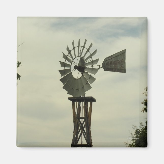 Windmühle Whisky Magnet (Vorne)