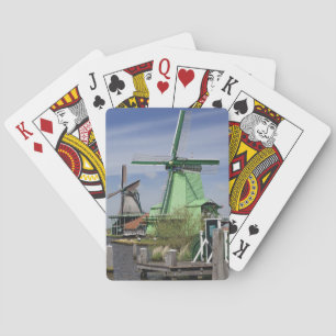 Windmühle, Zaanse Schans, Holland, Niederlande 2 Spielkarten
