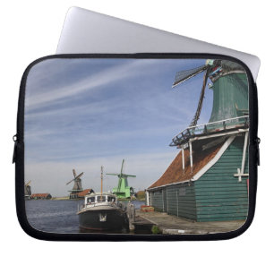 Windmühle, Zaanse Schans, Holland, Niederlande Laptopschutzhülle