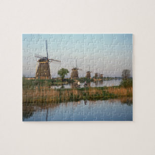 Windmühlen, Kinderdijk, Niederlande
