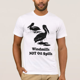 WINDMÜHLEN-NICHT ÖLPESTEN T-Shirt