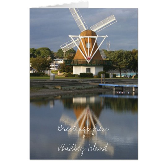 Windmühlenreflexions-Anmerkungskarte WM2014 Karte