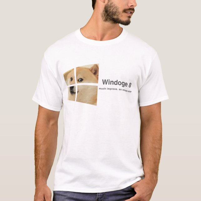 Windoge 8 T-Shirt (Vorderseite)
