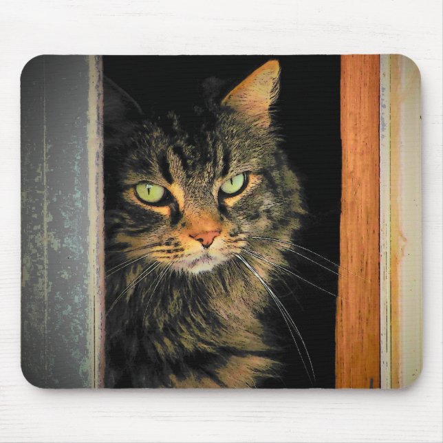 Window Cat Mousepad (Vorne)