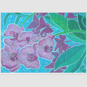 Window Garden Orchid Blume Florenz Seidenpapier
