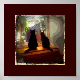 Window Kätzchens CB Poster