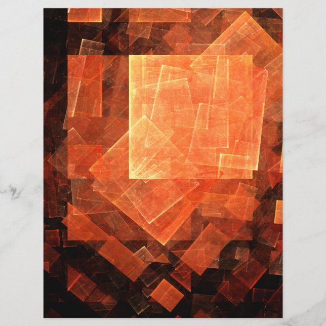 Window Light Abstrakt Art Letterhead (Vorderseite)