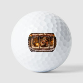 Window Peeper Icelandic Yule Lad  Golfball