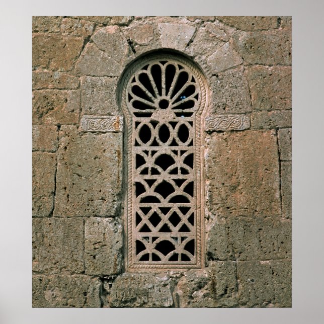 Window Tracery, aus der Basilika San Juan Poster (Vorne)