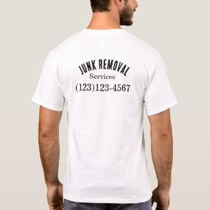 WINDOW WASHING-Dienste editierbare Uniform für Arb T-Shirt