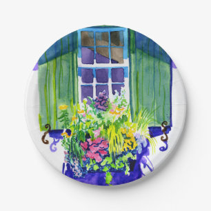 Windows-Aquarell Pappteller