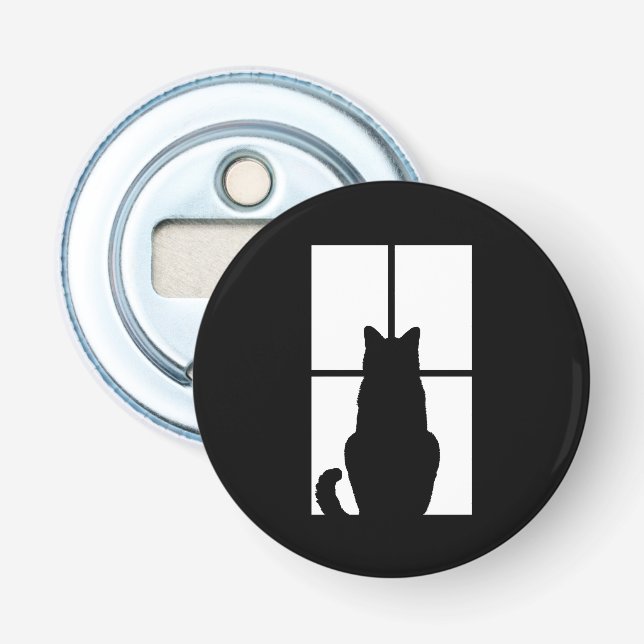 Windows Cat Klicken Sie auf Anpassen Wählen Sie ei Flaschenöffner (Vorderseite)