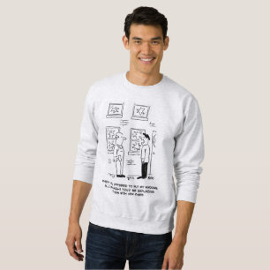 Windows hineinstecken. Ein Missverständnis. Sweatshirt