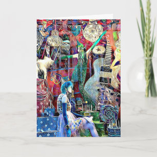 Windows Shopping sur la carte de Noël NYC