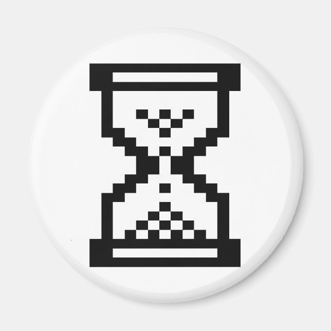 Windows-Stundenglas Magnet (Vorne)