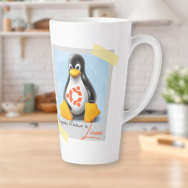 Windows Ubuntu Linux Tux aktualisiert Milchtasse