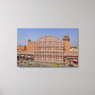 Windpalast (Hawa Mahal), Jaipur, Indien, Leinwanddruck