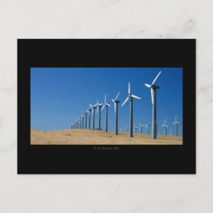 Windpark Postkarte
