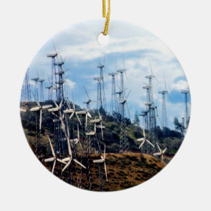 Windpark Power 3 Mojave Tehachapi Keramikornament