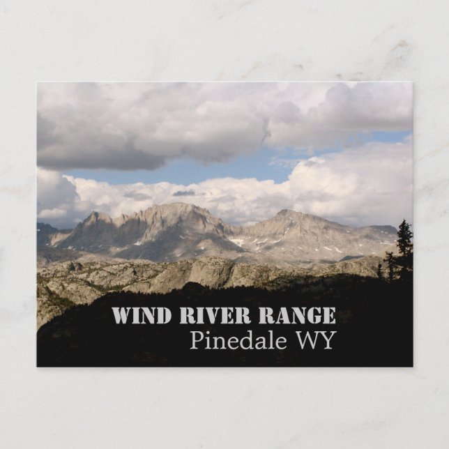 WindRiver Range Postkarte (Vorderseite)