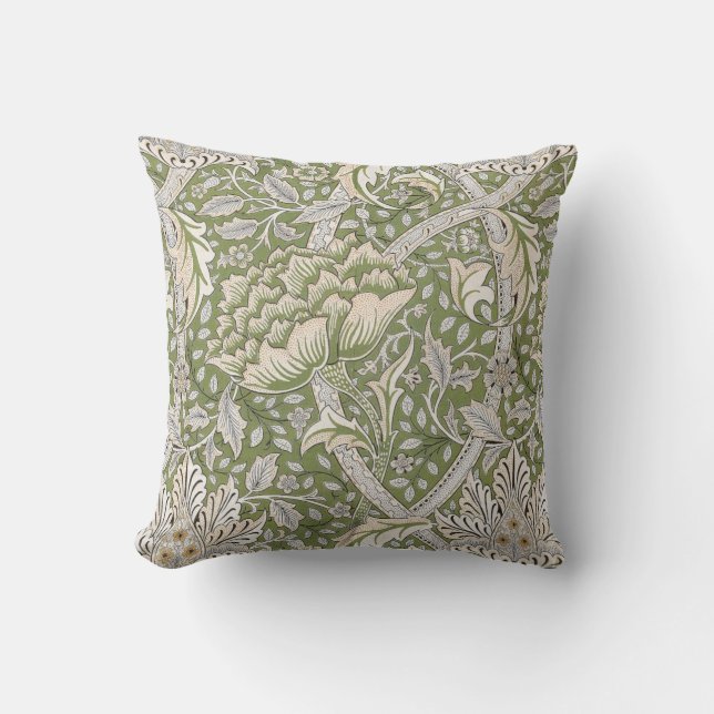 Windrush Pattern (von William Morris) Kissen (Vorderseite)