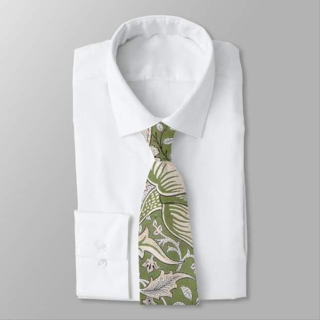 Windrush Pattern (von William Morris) Krawatte (Gebunden)