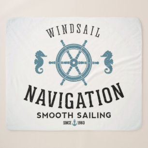 Windsail Navigations-Plakat Sherpadecke