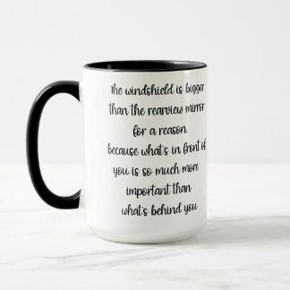 Windschutzscheibe ist größer als die Rückseite - J Tasse