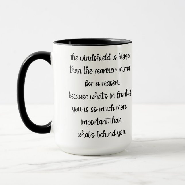 Windschutzscheibe ist größer als die Rückseite - J Tasse (Links)