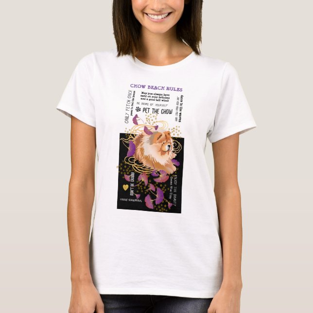 WINDSONG CHOW BEACH RULES Shirts (Vorderseite)