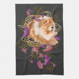 WINDSONG - Chow Cascading Blätter Küchentuch