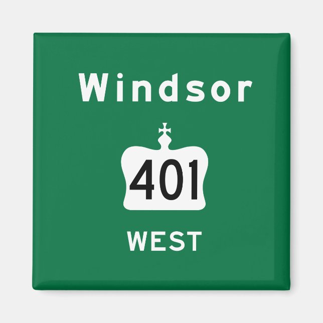 Windsor 401 magnet (Vorne)
