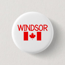 Windsor Canada Canadian Flag Dark Color,windsor,on Button