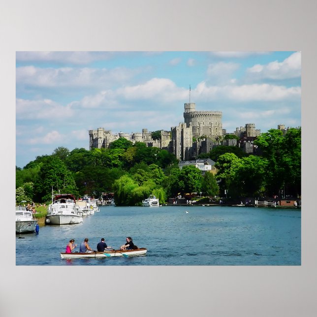 Windsor Castle aus dem Poster von Thames (Vorne)
