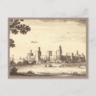 Windsor Castle - Berkshire - Vintage Postkarte