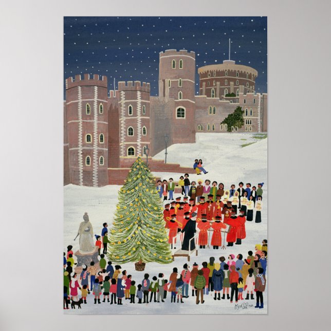 Windsor Castle Carol Konzert 1989 Poster (Vorne)