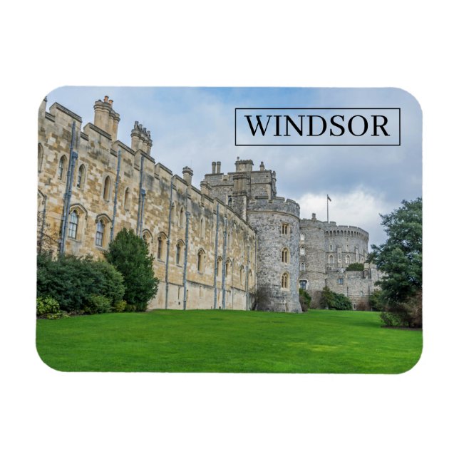 Windsor Castle Kühlschrankmagnet Magnet (Horizontal)
