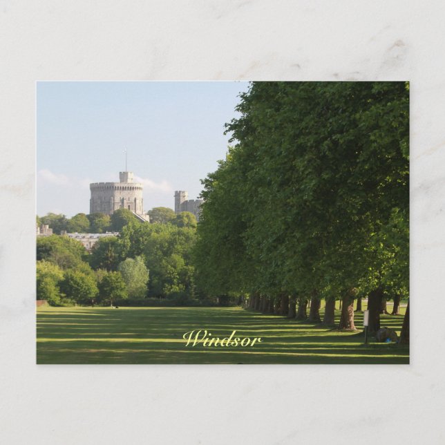 Windsor Castle Postkarte (Vorderseite)