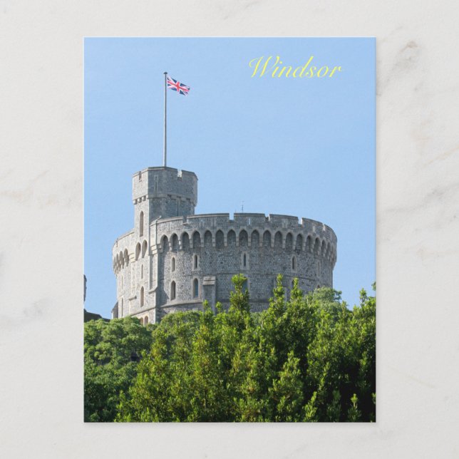 Windsor Castle Postkarte (Vorderseite)