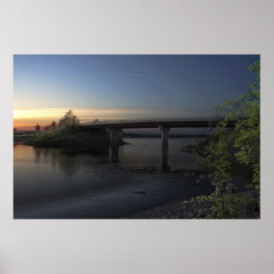 Windsor - Falmouth Bridge Kunstdruck Poster