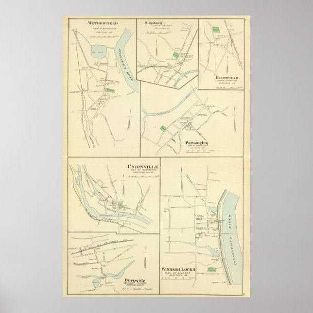 Windsor Locks Poster (Vorne)