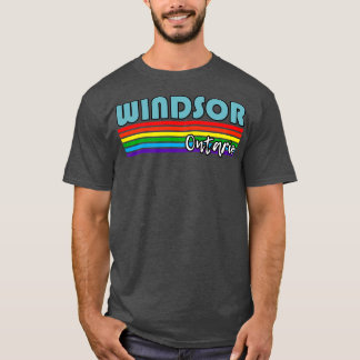 Windsor Ontario Pride Windsor LGBT Geschenk LGBTQ  T-Shirt