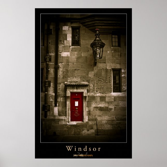 Windsor Postbox Poster (Vorne)