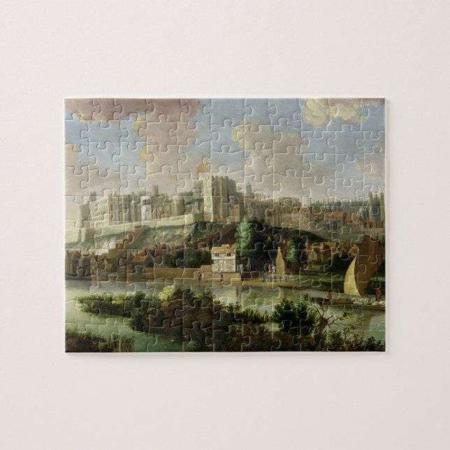 Windsor Schloss gesehen von der Themse, c.1700 (Öl (Horizontal)