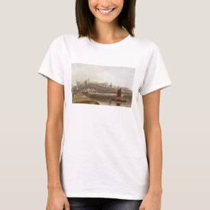 Windsor Schloss von der Fluss-Wiese auf der Themse T-Shirt