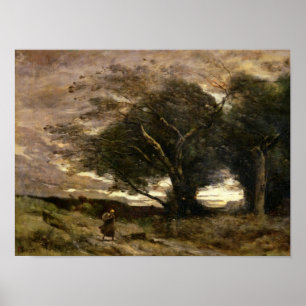 Windstoß, 1866 poster