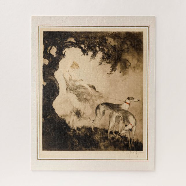 Windstoß von Louis Icart (Vertikal)